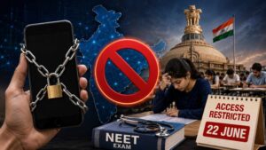 big digital crackdown ahead of neet government imposes temporary restrictions on telegram access limited till june 22