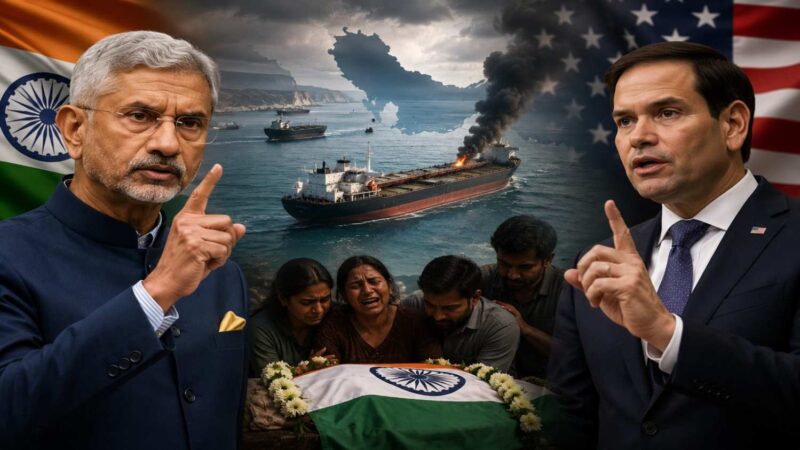 diplomatic tensions rise after death of indians in hormuz rubio issues blunt warning following jaishankars tough stance