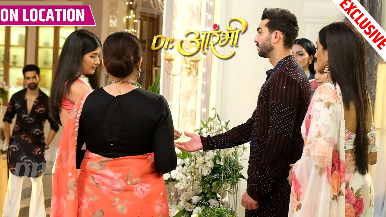 dr aarambhi on location manmeet arrives at rajs engagement manmeet hands the ring to raj