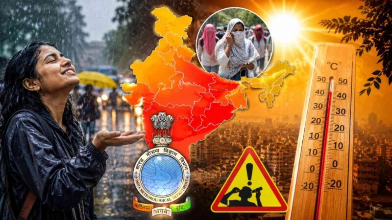 imd weather update rain relief humidity heatwave warning