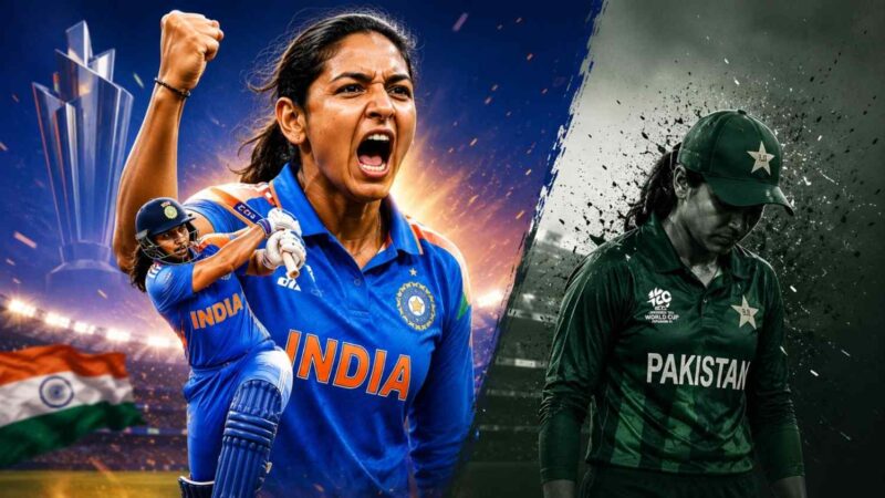 ind vs pak harmanpreet kaur creates history breaks rohit sharmas major t20 world cup record