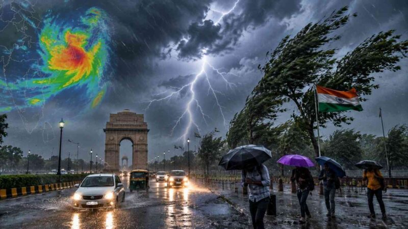 relief from scorching heat rain and thunderstorm alert for delhi ncr and several states as weather takes a turn