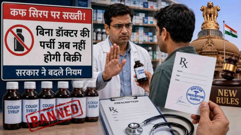 stricter rules for cough syrups no sale without a doctors prescription as government revises regulations