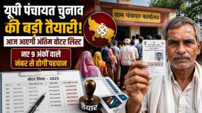 यूपी पंचायत चुनाव की बड़ी तैयारी! आज आएगी अंतिम वोटर लिस्ट, नए 9 अंकों वाले नंबर से होगी पहचान