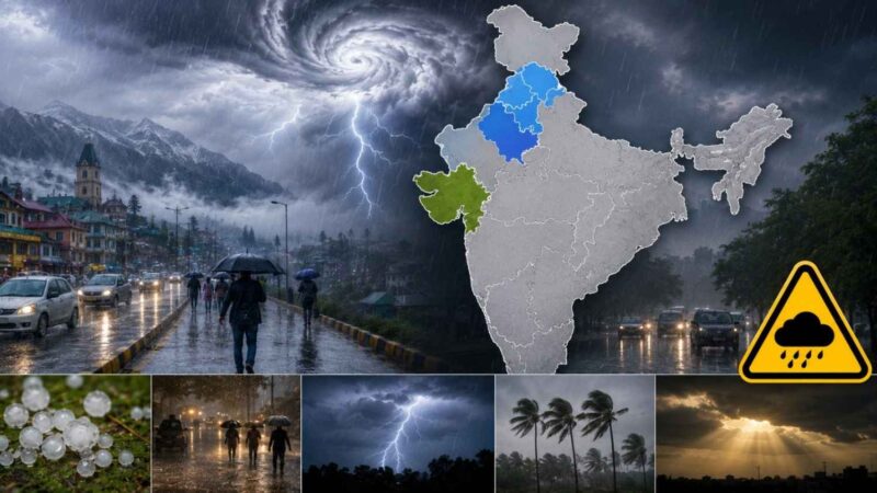 weather takes a turn western disturbance set to bring heavy rain in 3 states alerts issued for several regions