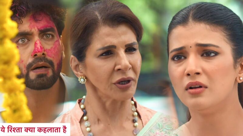 yeh rishta kya kehlata hai update dadi sa visits abhira and asks pointed questions abhira loses her temper and resolves to prove armaans innocence