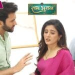 ram bhavan on location esha talked about bringing gayatri back home for nayasha but jagdish clearly refused now esha and oms mother are worried