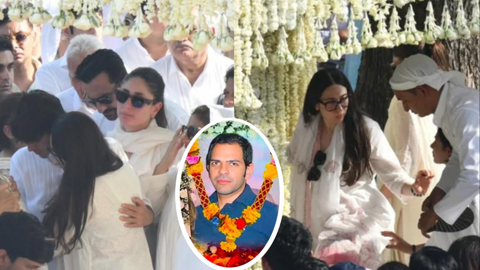 sanjay kapoors funeral son kiaan breaks down karisma and kareena console emotional video goes viral