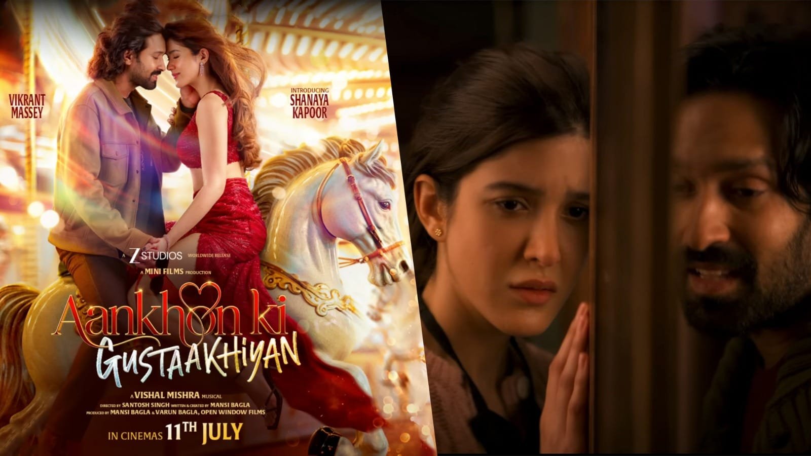 aankhon ki gustaakhiyan brings a fresh musical take on first love amp longing