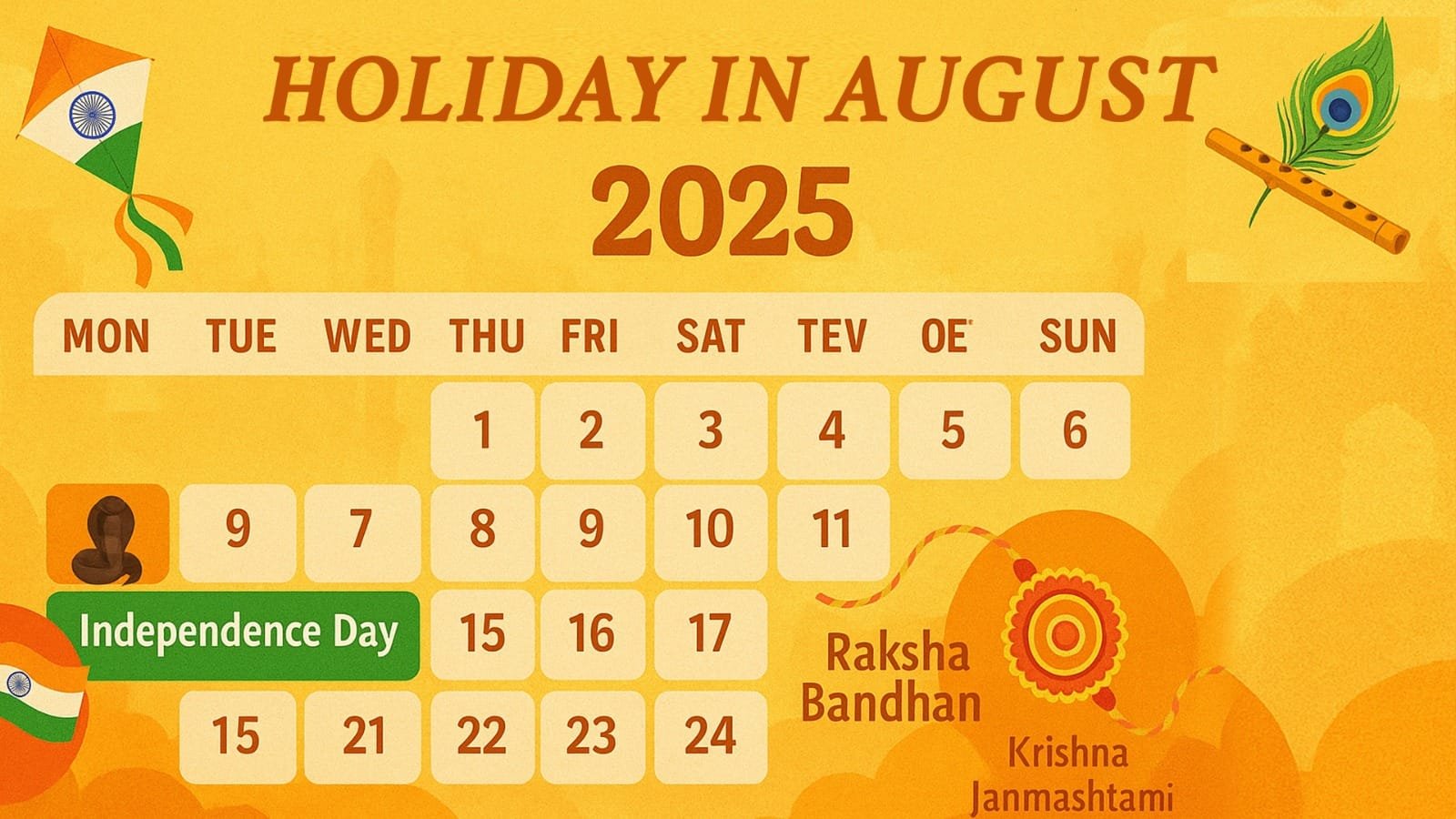 august holidays list and planning guide