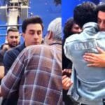 during ramayan part 1 shoot ranbir kapoor and ravi dubey playing ram and lakshman get emotional and hug 2