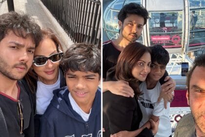 sohail khan and ex wife seema reunite for family vacation in london