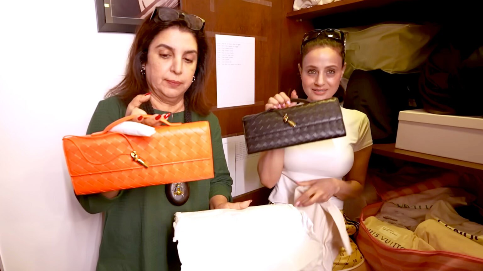 Amisha Patel has more than 400 luxury bags