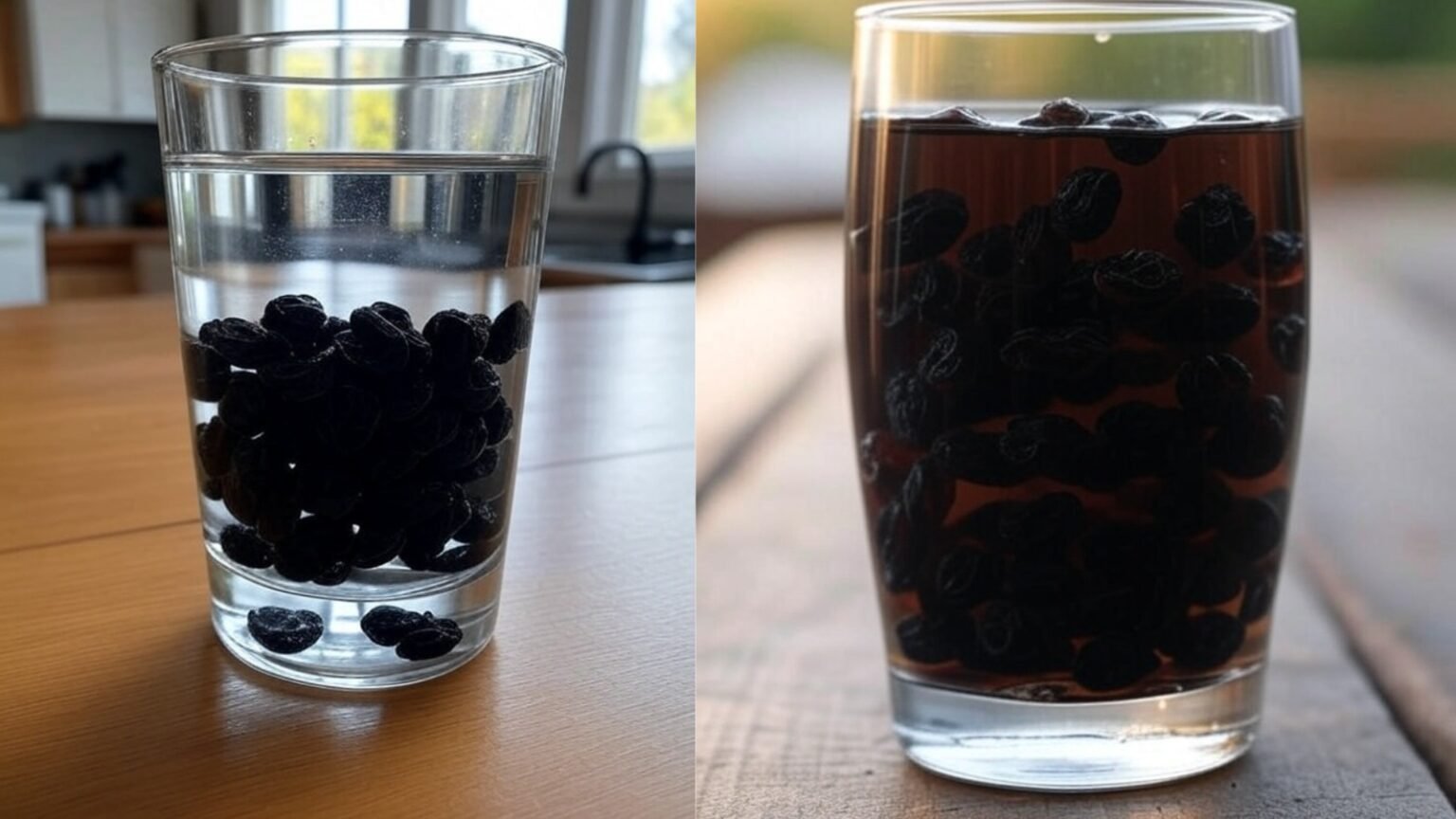 Black raisin water is a treasure of health