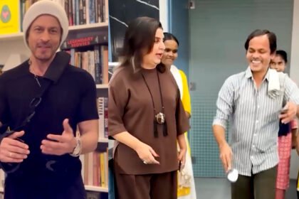 Shah Rukh Demands Apology from Farah After Dilips Dance on Aryan Khans Series Song Funny Comment Goes Viral