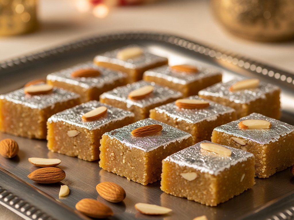 गणेश उत्सव में जरूर बनाएं ये 10 भोग, बप्पा को है बेहद प्रिय! badam barfi