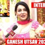 big boss ex contestant yamini malhotra celebrated ganesh chaturthi in pressnewstv office 2