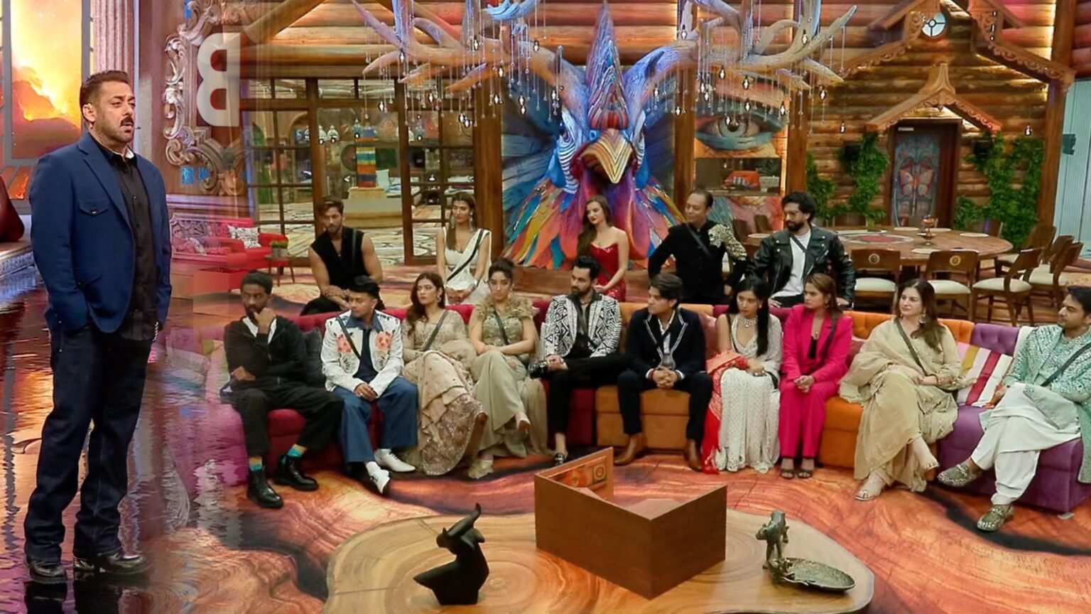 explosive bigg boss 19 weekend ka vaar host salman warns the housemates makes fun of tanya abhishek does a great prank with amaal