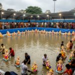 ganeshotsav 2025 bmc artificial ponds for eco friendly visarjan