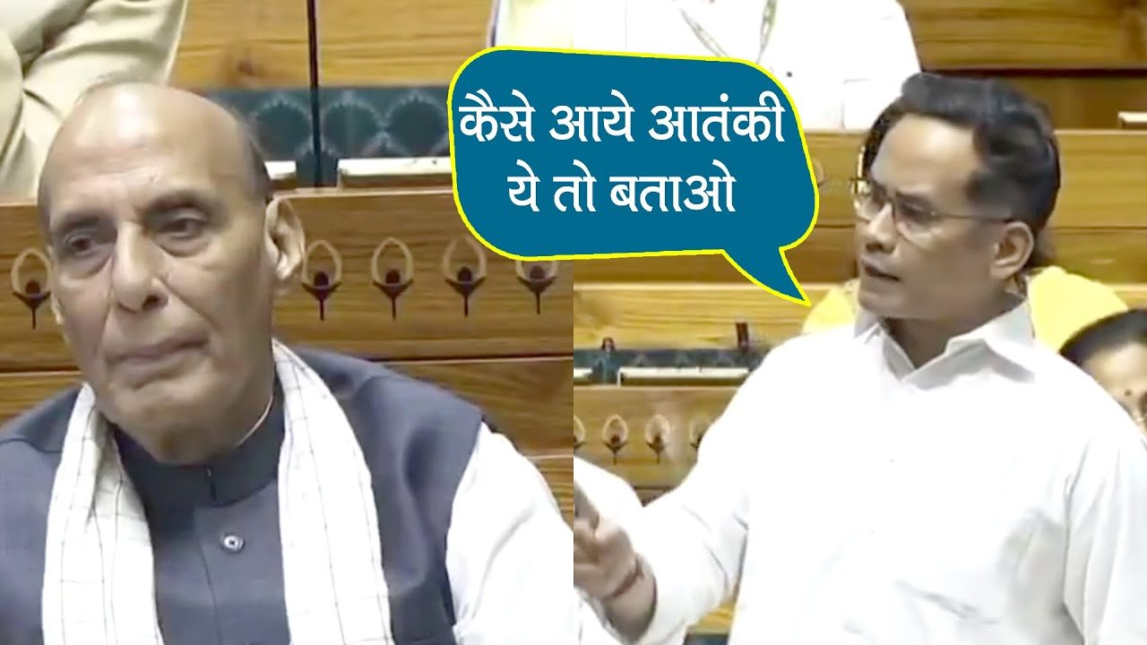 gaurav gogoi parliament speech targets defence minister asks sharp questions
