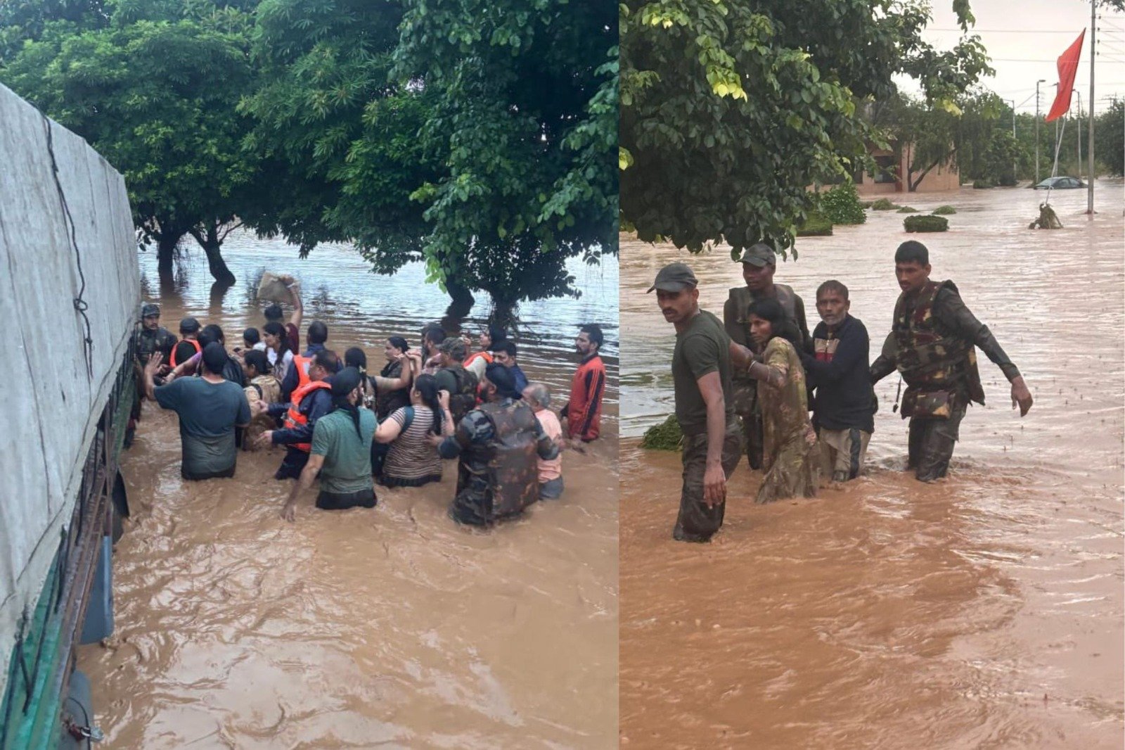 heavy destruction due to landslide after rain in jammu and kashmir 31 people died traffic closed on many roads