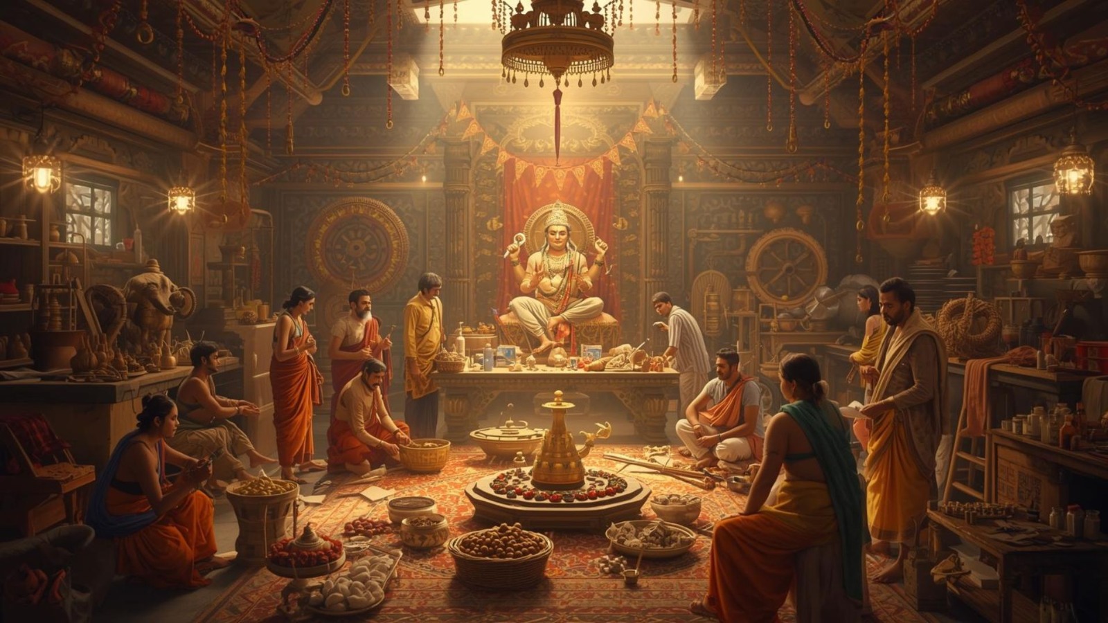 17 september vishwakarma puja artisans special day tool worship brings progress in the workplace