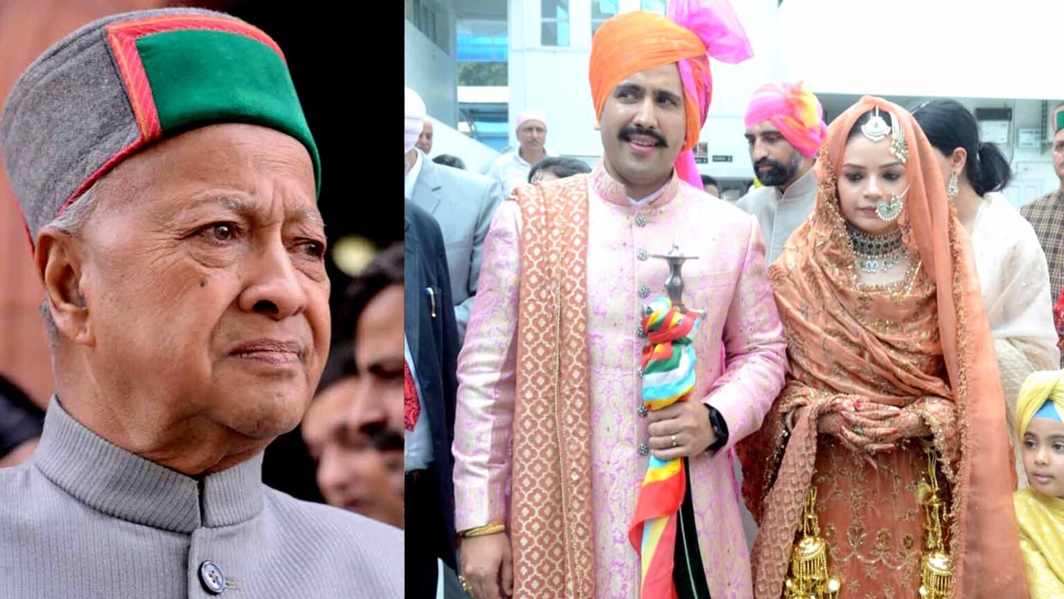 A royal wedding is in the offing in Himachal Pradesh Former Chief Minister Virbhadra Singh will be married to Amreen Kaur a native of Punjab