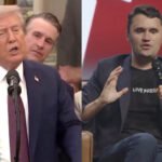 Charlie Kirk a close Trump activist was killed at American University the US flag was flown at half mast