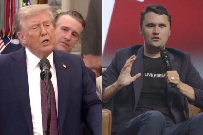 Charlie Kirk a close Trump activist was killed at American University the US flag was flown at half mast