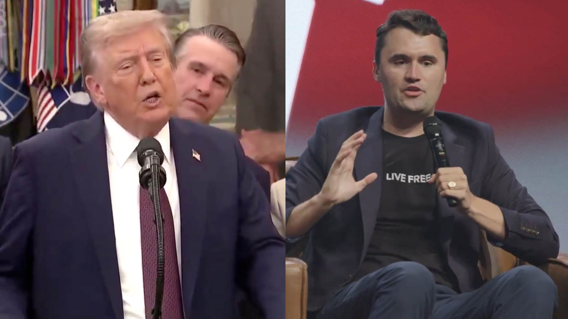 Charlie Kirk a close Trump activist was killed at American University the US flag was flown at half mast