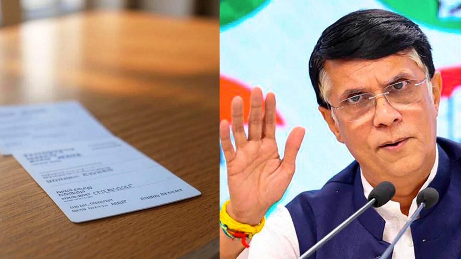 EC Issues Notice To Pawan Kheda For Two Voter Cards