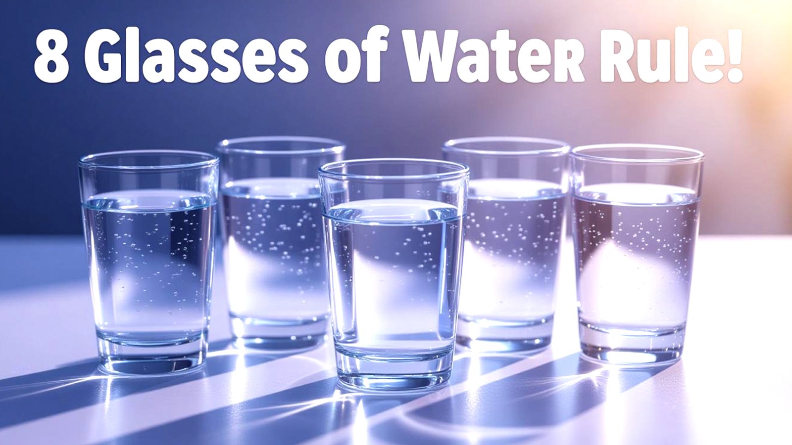 Is 8 Glasses of Water Rule Right Find Your Perfect Amount