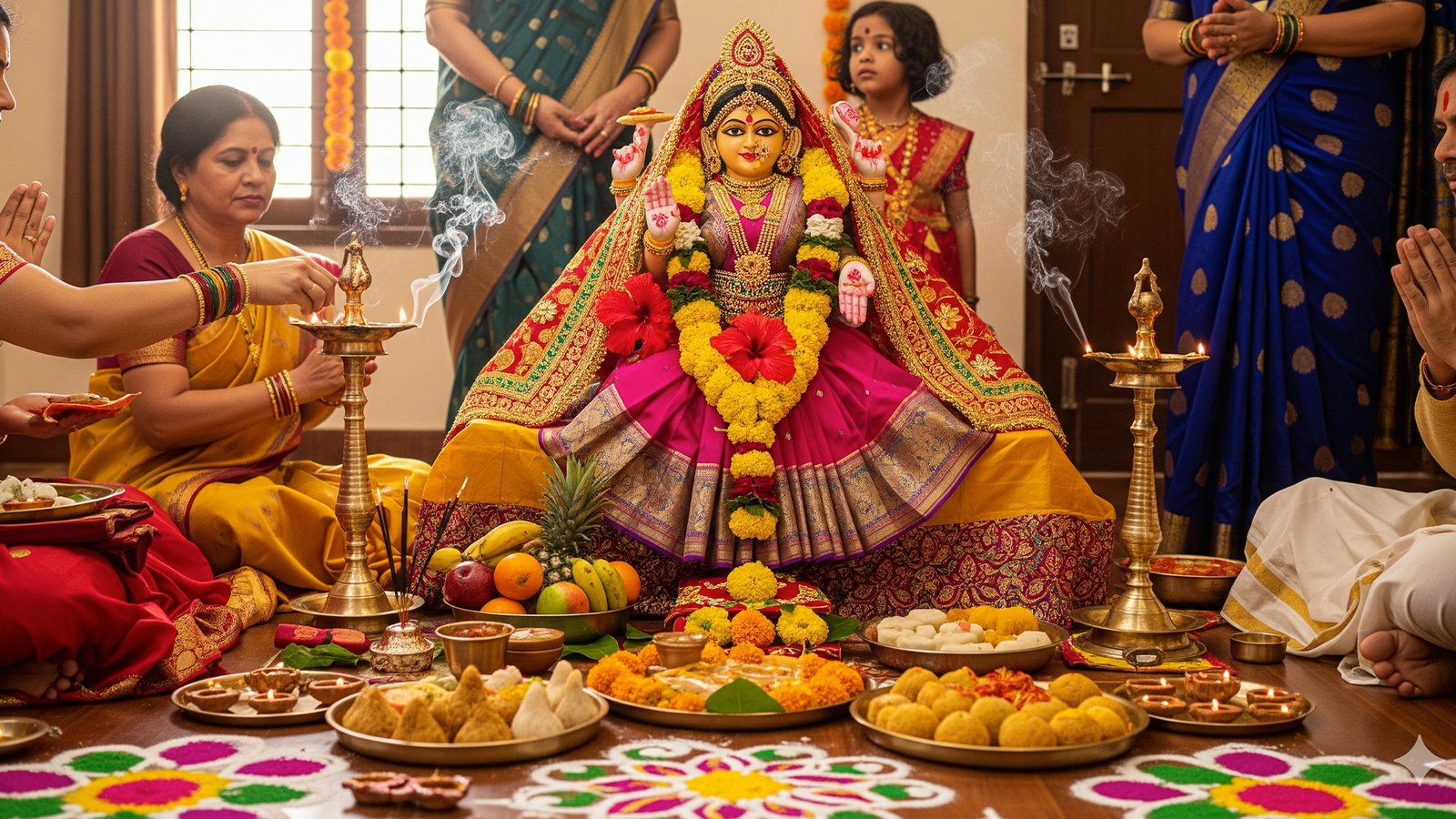 Jyeshtha Gauri Pujan 2025 Today is the festival of good fortune know the auspicious time and importance
