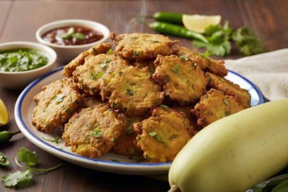 Make these tasty bottle gourd fritters without onion garlic during Navratri everyone will praise them