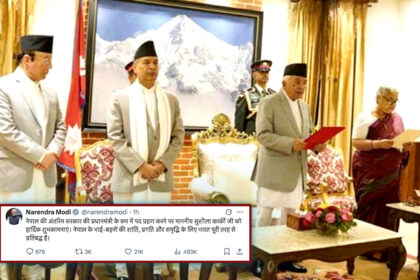 Narendra Modi congratulated Nepals interim government Prime Minister Sushila Karki expressed hope for peace and progress