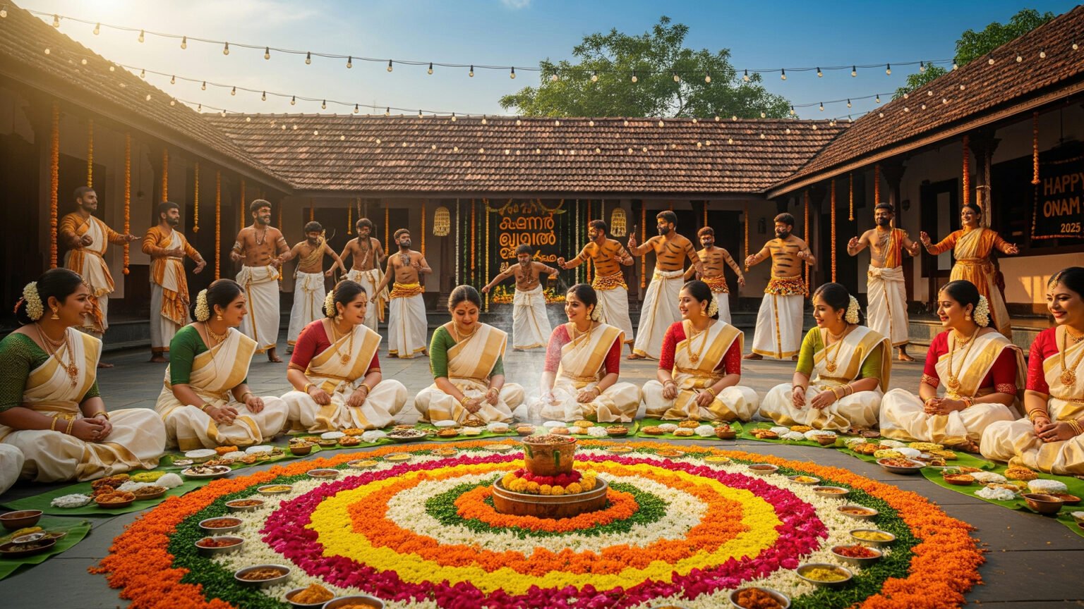 Onam 2025 Molam is celebrated on 2nd September a unique confluence of the aroma of dishes and the splendor of traditions