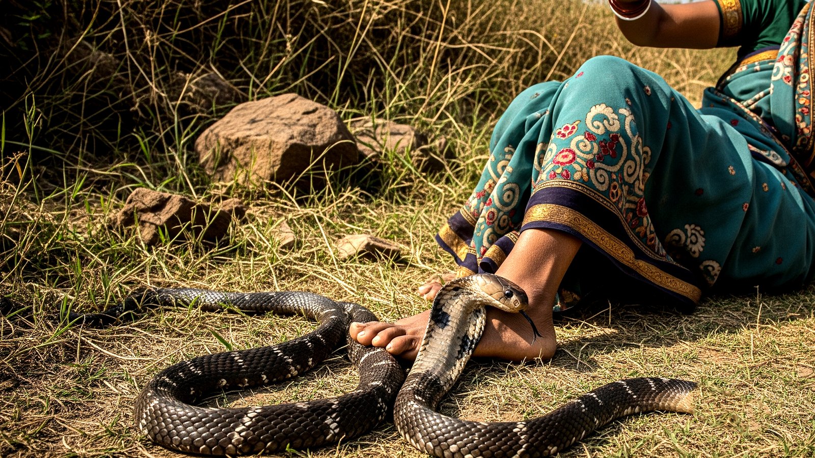 Snake Bites Women In UP Viral News UP News Viral News From Barabanki