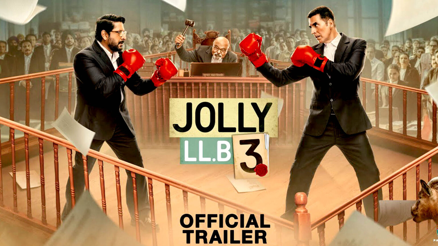 The trailer of Jolly LLB 3 is out and seeing both Jollys face to face will leave you stunned