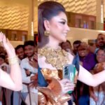 Urvashi Rautela snatches mobile phone of fans requesting for selfies