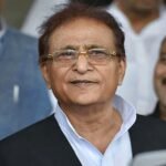 a convoy of 25 vehicles went to retrieve azam khan from jail all were fined for parking in a no parking zone