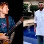 after diljit arijit now ed sheeran with karan aujla punjabi song shot in new york