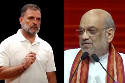 amit shah targets rahul gandhi save the infiltrators yatra vs vote theft controversy