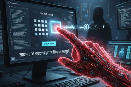 be careful stop before clicking im not a robot online fraud is happening with the help of ai