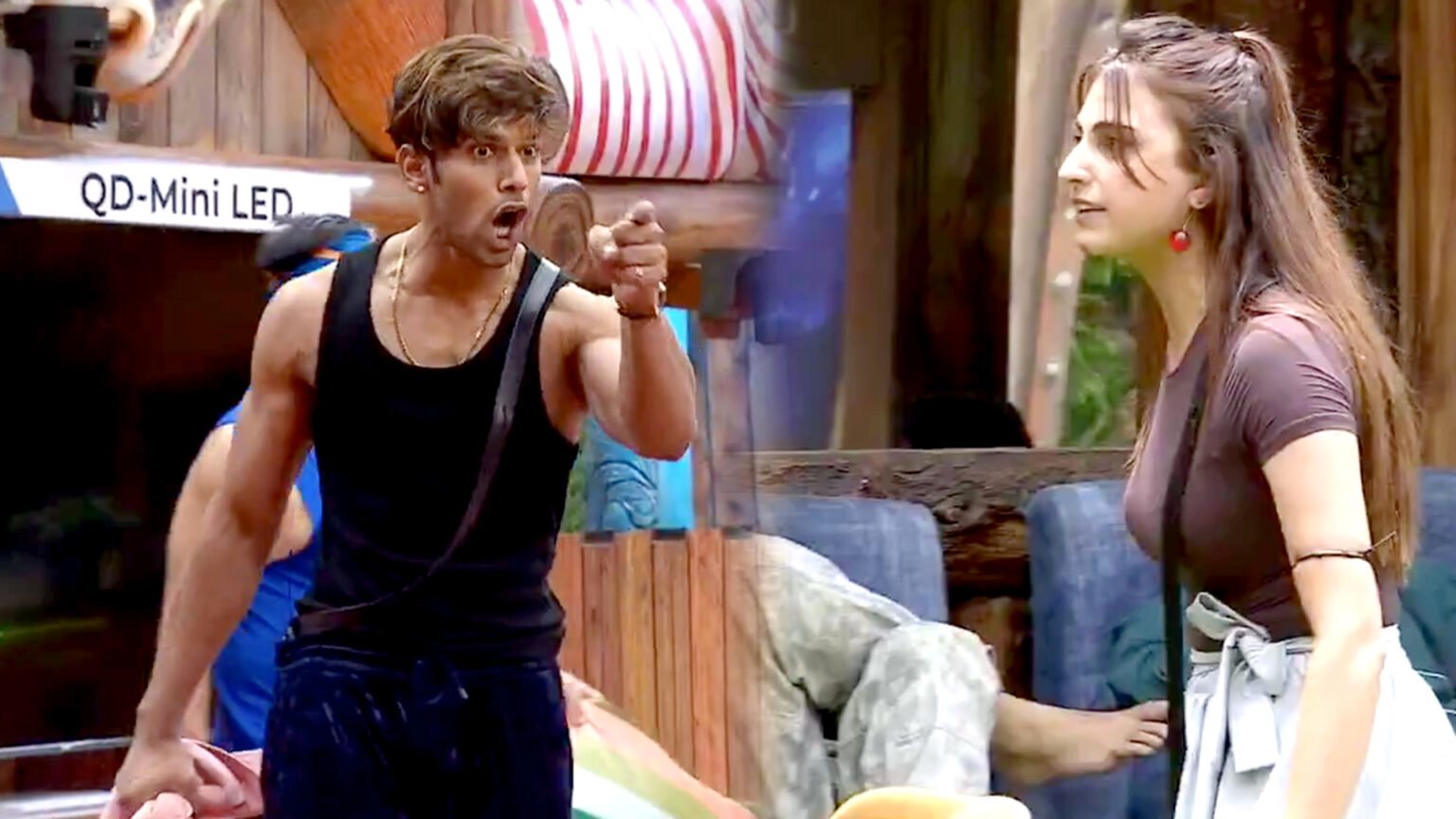 bigg boss 19 bashir farhana fight weekend ka vaar2