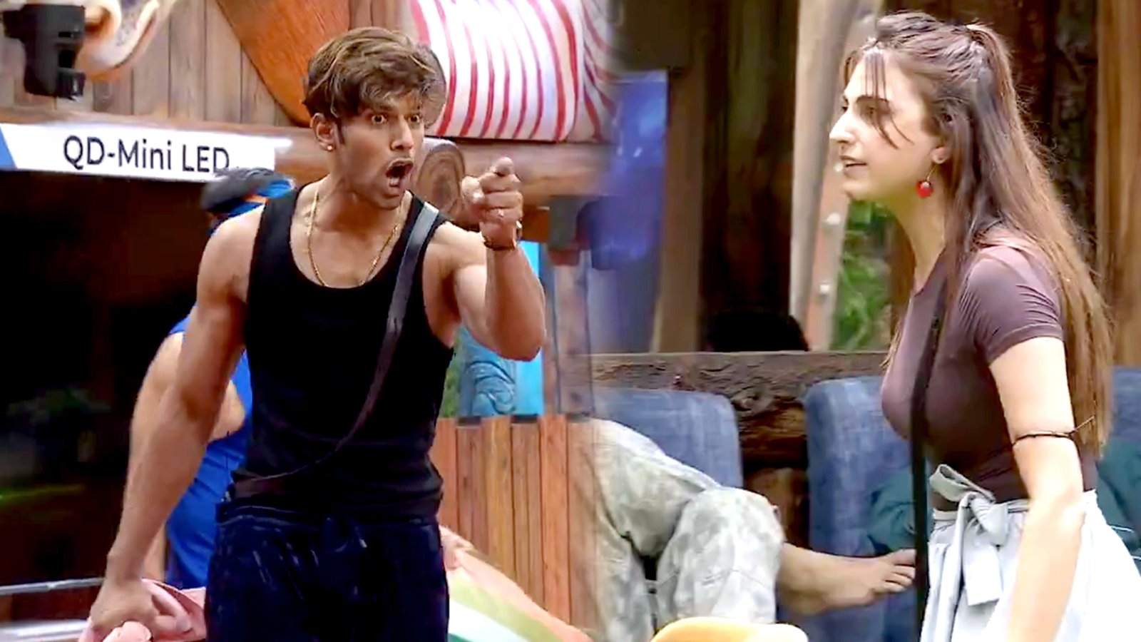 bigg boss 19 bashir farhana fight weekend ka vaar2