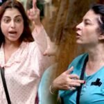 bigg boss 19 farhana kunickaa fight viral video