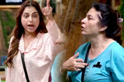 bigg boss 19 farhana kunickaa fight viral video