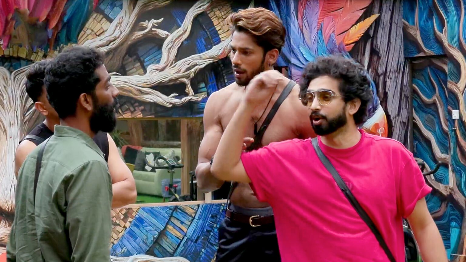 bigg boss 19 pranit vs basir amaal fight update