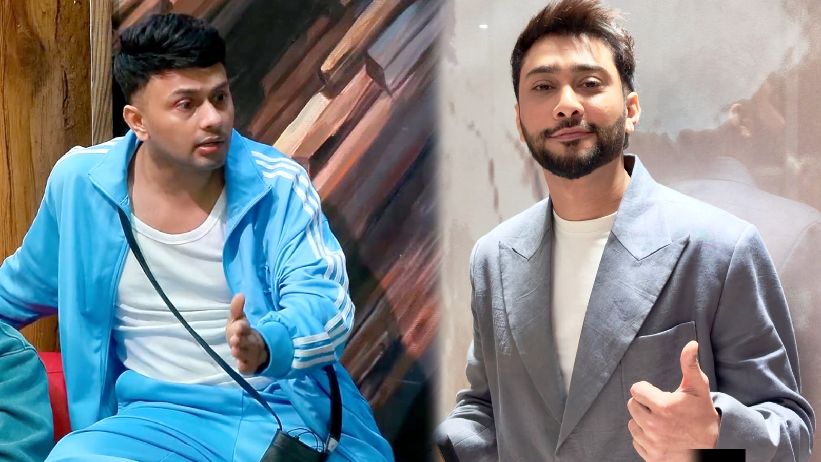bigg boss 19 zaid darbar supports brother awez darbar