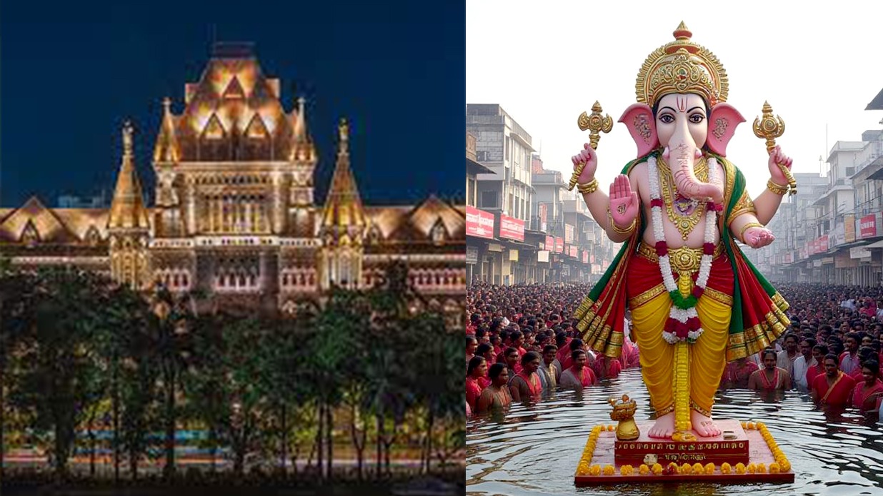 bombay hcs big decision permission not given for immersion of ganpati idol in banganga